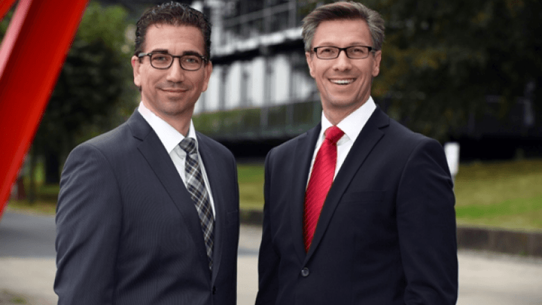 (v. l.) Guido Déus MdL und Dr. Christos Katzidis MdL (v. l.) Guido Déus MdL und Dr. Christos Katzidis MdL