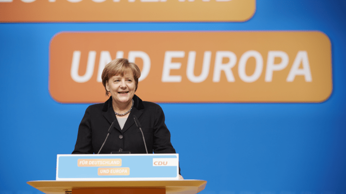 Bundeskanzlerin Dr. Angela Merkel; Copyright: CDU / Laurence Chaperon