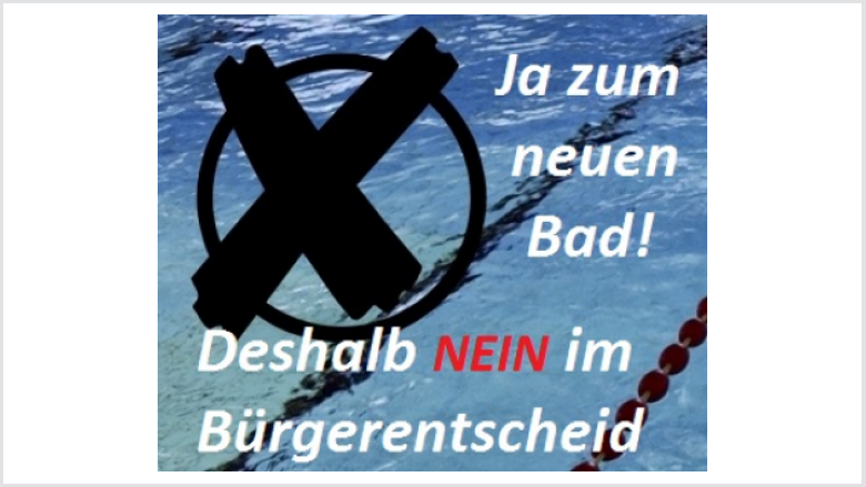 Rathauskoalition wirbt für Neues Schwimmbad