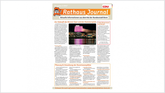Neues Rathaus Journal erschienen!